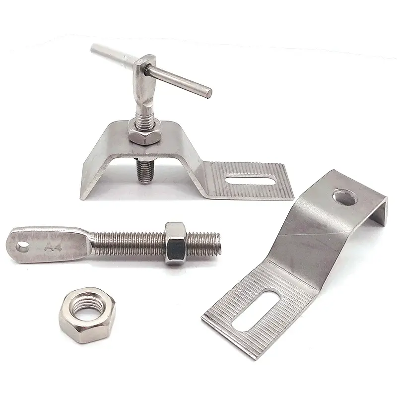 Kit de soporte tipo Z para revestimiento de piedra de muro cortina