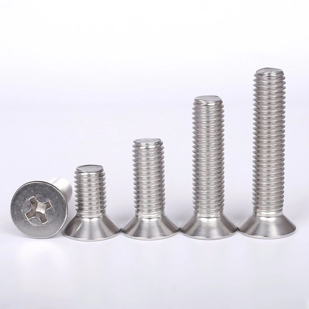Tornillo de máquina empotrado en cruz avellanado GB819