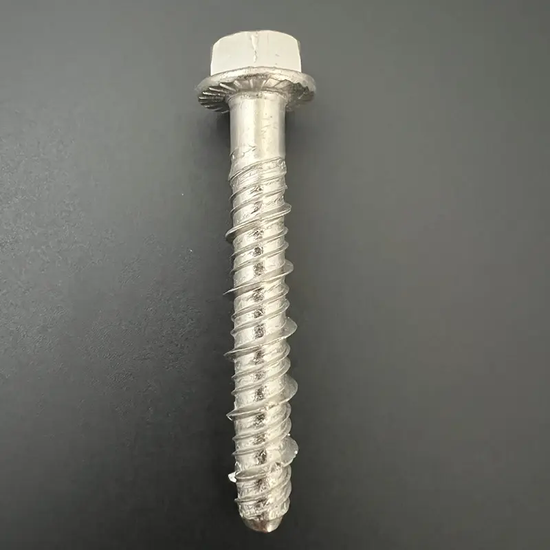 Perno de anclaje de hormigón con brida hexagonal