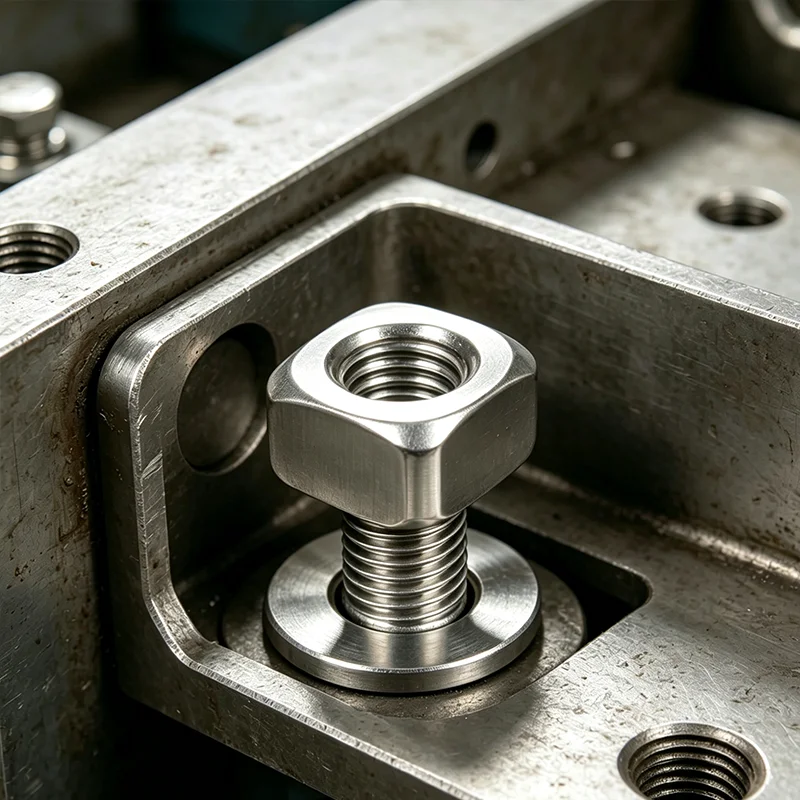 Stainless Steel Square Nut Din 557