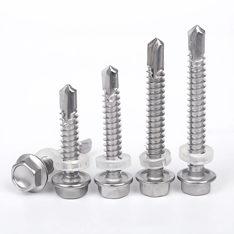 Tornillo Autoperforante Acero Inoxidable DIN 7504K